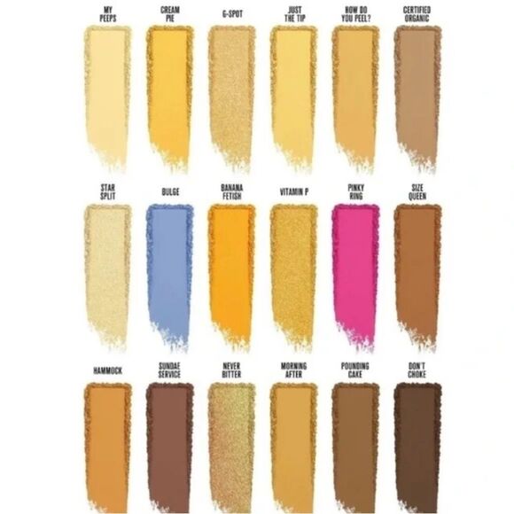 JEFFREE STAR COSMETICS Banana Fetish Artistry Palette Limited Edition NIB - Picture 5 of 6